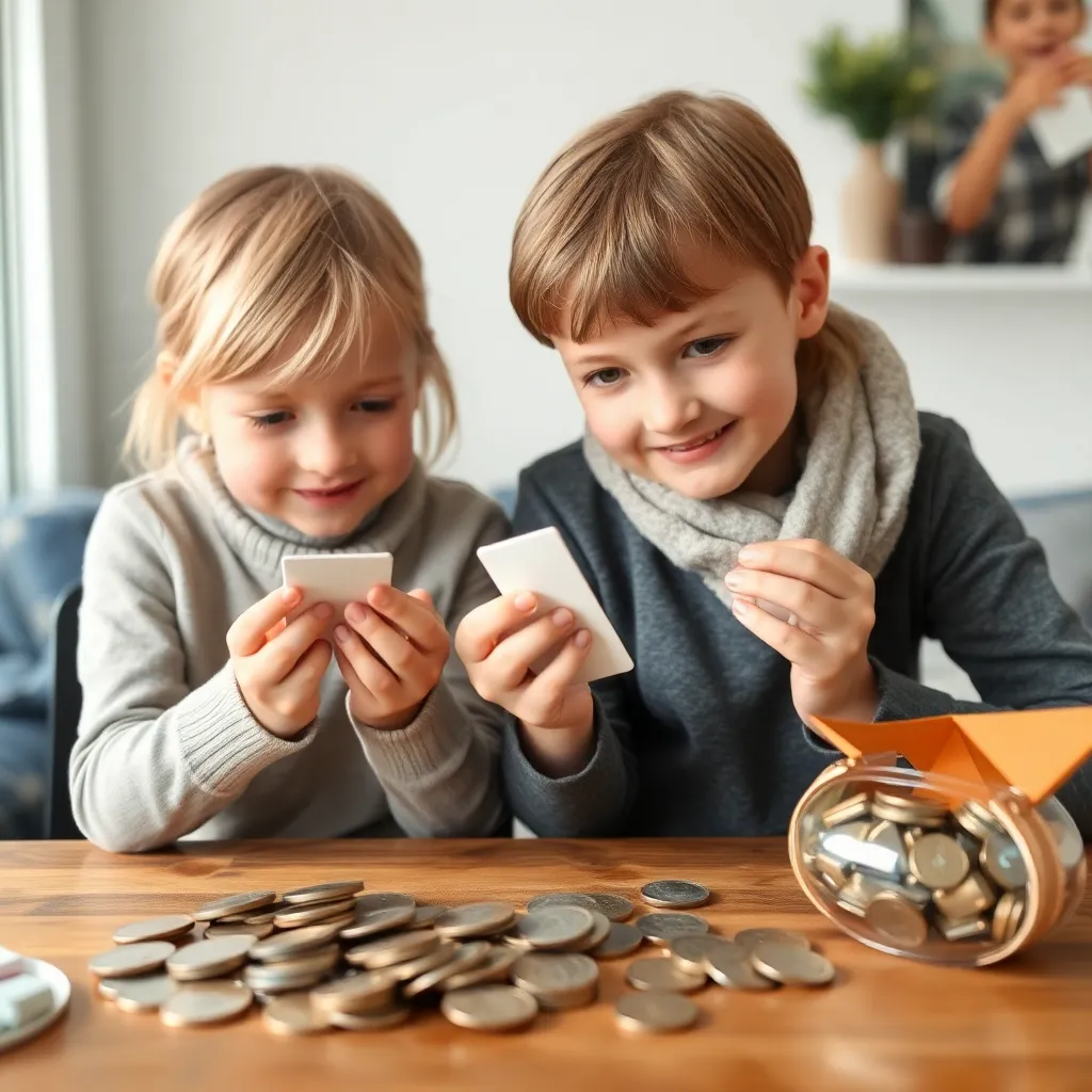 Familie maakt maandelijks budget aan keukentafel